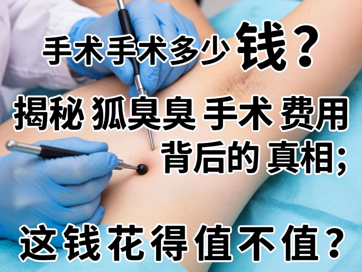 狐臭手术多少钱?揭秘狐臭手术费用背后的真相,这钱花得值不值? 狐臭手术多少钱?揭秘狐臭手术费用背后的真相,这钱花得值不值?