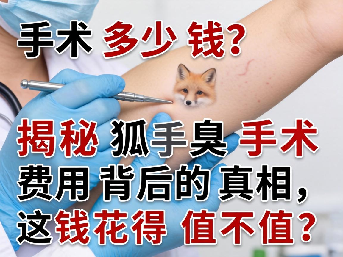 狐臭手术多少钱?揭秘狐臭手术费用背后的真相,这钱花得值不值? 狐臭手术多少钱?揭秘狐臭手术费用背后的真相,这钱花得值不值?