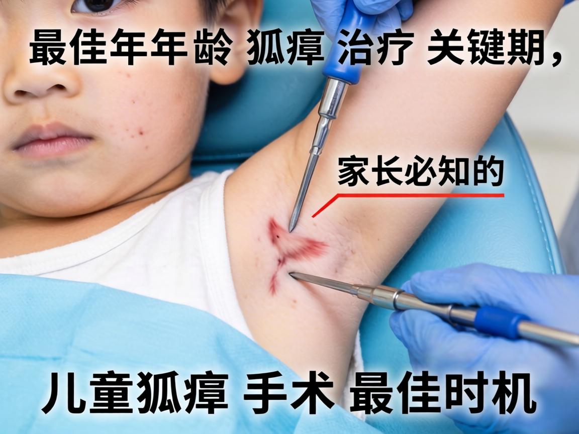 儿童狐臭手术最佳年龄，狐臭治疗关键期，家长必知的儿童狐臭手术最佳时机