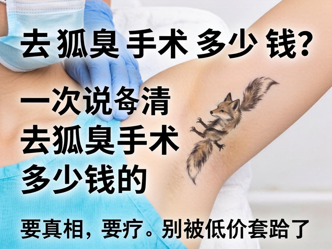 去狐臭手术多少钱?一次说清去狐臭手术多少钱的真相,别被低价套路了 去狐臭手术多少钱?一次说清去狐臭手术多少钱的真相,别被低价套路了