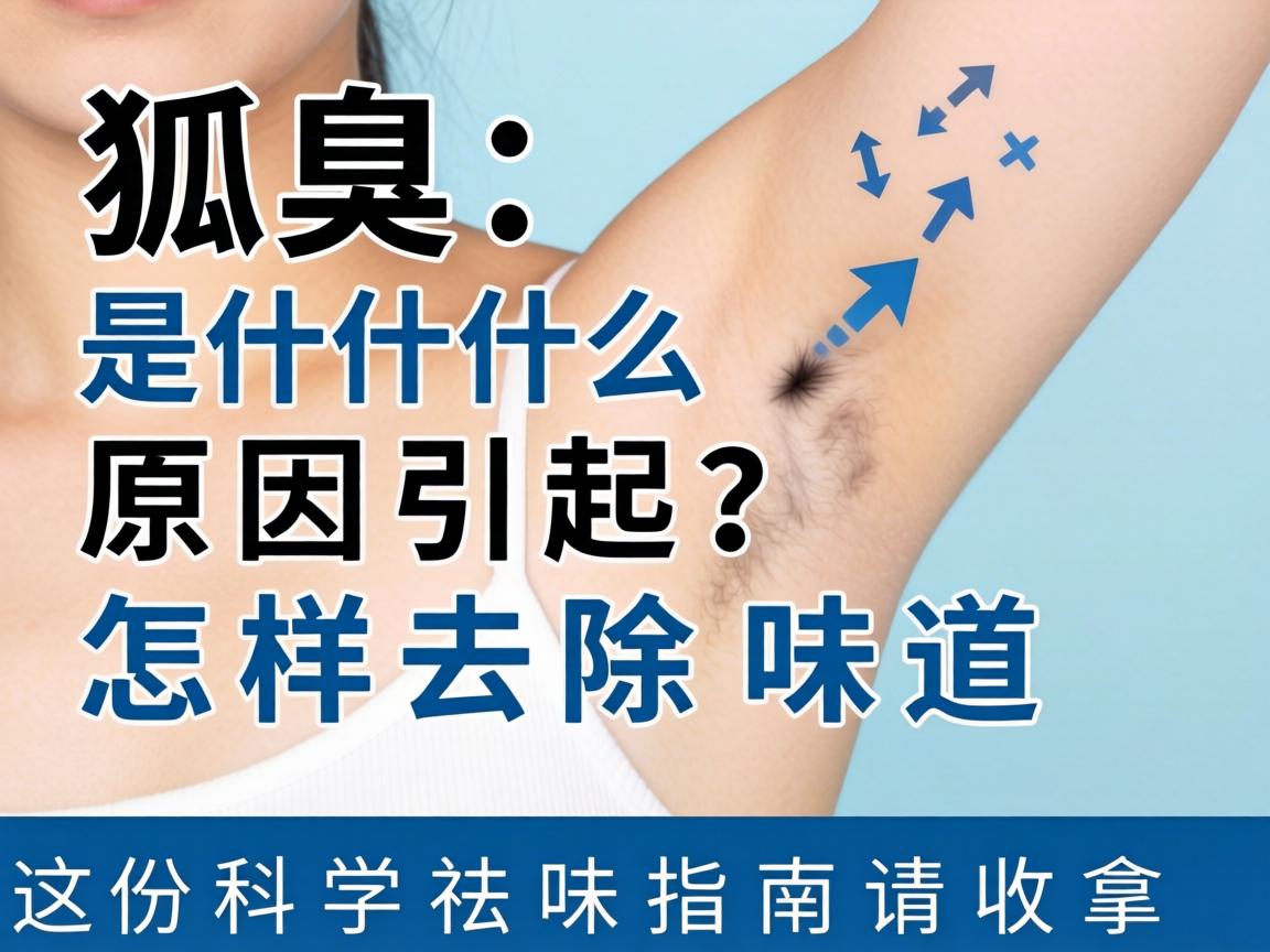 狐臭是什么原因引起的？怎样去除味道？这份科学祛味指南请收好
