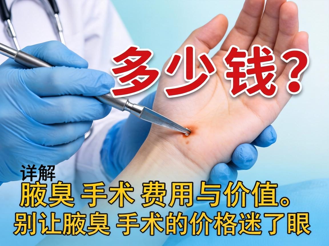 腋臭手术多少钱?详解腋臭手术费用与价值,别让腋臭手术的价格迷了眼 腋臭手术多少钱?详解腋臭手术费用与价值,别让腋臭手术的价格迷了眼