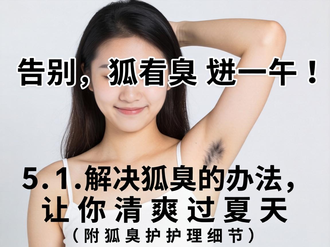 告别狐臭尴尬！这5个解决狐臭的办法，让你清爽过夏天（附狐臭护理细节）