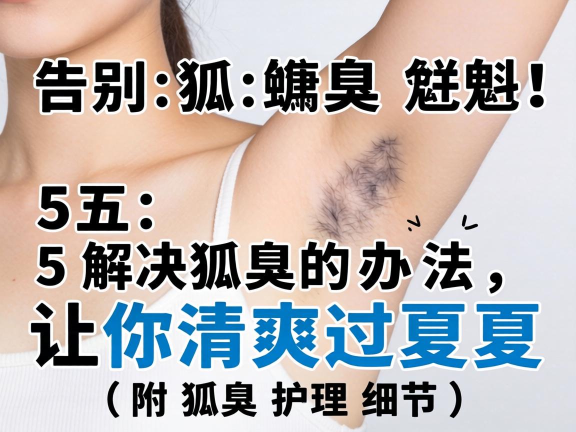 告别狐臭尴尬！这5个解决狐臭的办法，让你清爽过夏天（附狐臭护理细节）