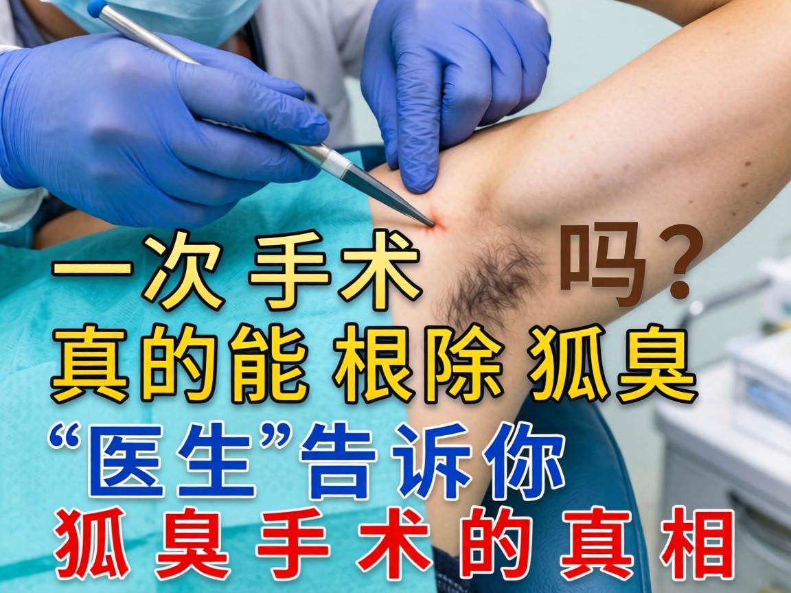 狐臭手术根除,一次手术真的能根除狐臭吗?医生告诉你狐臭手术的真相 狐臭手术根除,一次手术真的能根除狐臭吗?医生告诉你狐臭手术的真相