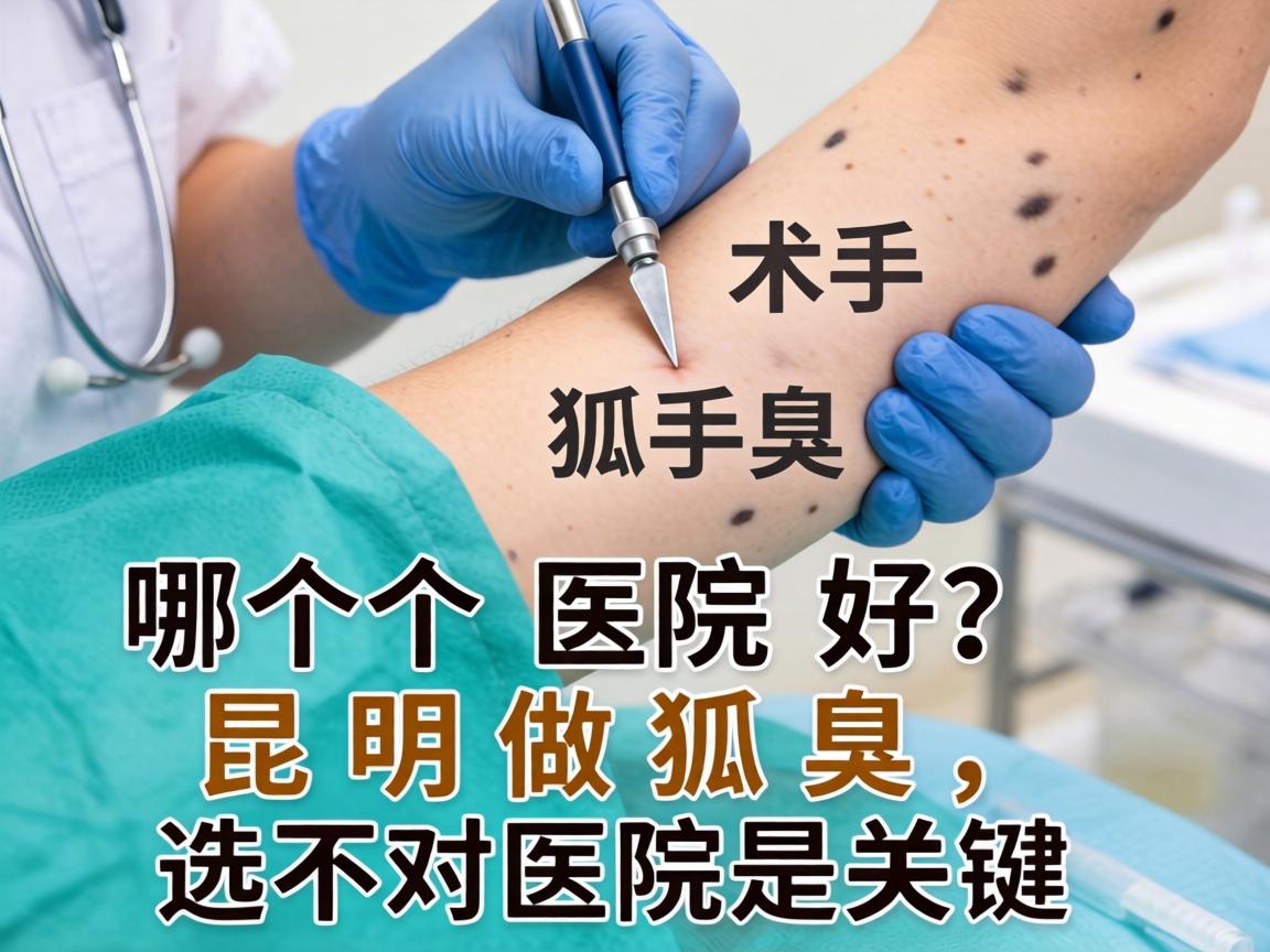 狐臭手术哪个医院好?昆明做狐臭,选对医院是关键 狐臭手术哪个医院好?昆明做狐臭,选对医院是关键