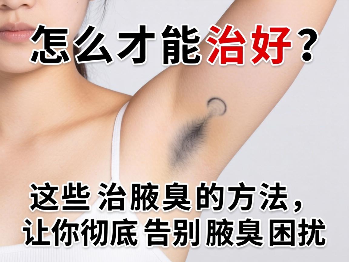 腋臭怎么才能治好？这些治腋臭的方法，让你彻底告别腋臭困扰