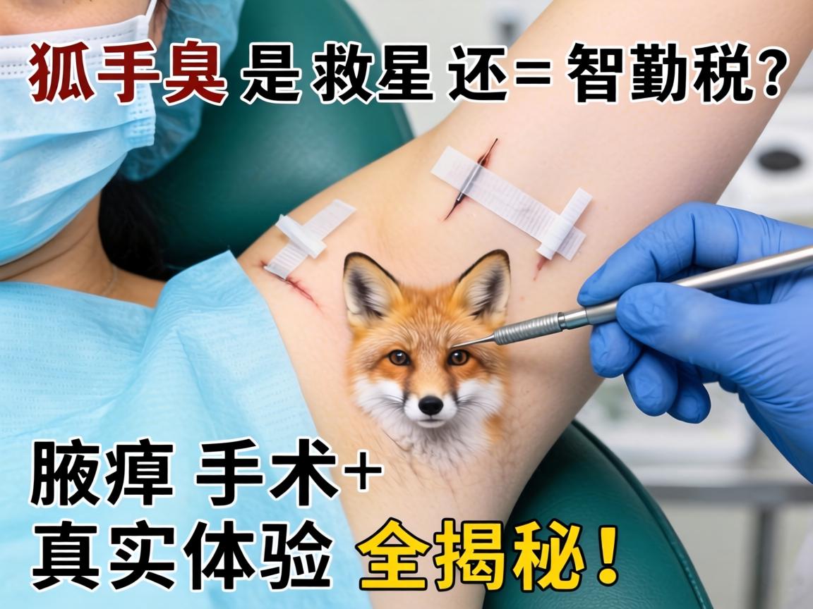 狐臭做手术,是救星还是智商税?腋臭手术真实体验全揭秘! 狐臭做手术,是救星还是智商税?腋臭手术真实体验全揭秘!