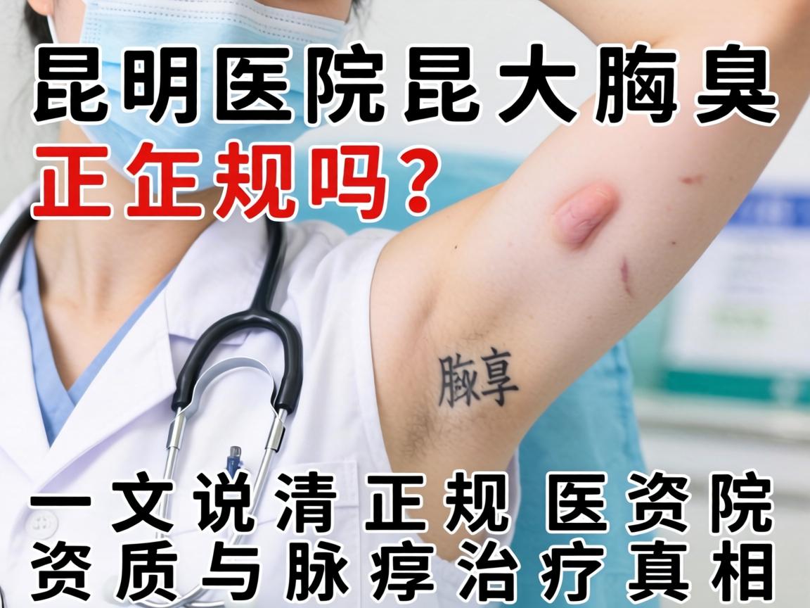 昆明昆大腋臭医院正规吗?一文说清正规医院资质与腋臭治疗真相 昆明昆大腋臭医院正规吗?一文说清正规医院资质与腋臭治疗真相