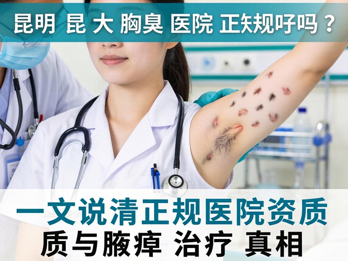 昆明昆大腋臭医院正规吗?一文说清正规医院资质与腋臭治疗真相 昆明昆大腋臭医院正规吗?一文说清正规医院资质与腋臭治疗真相