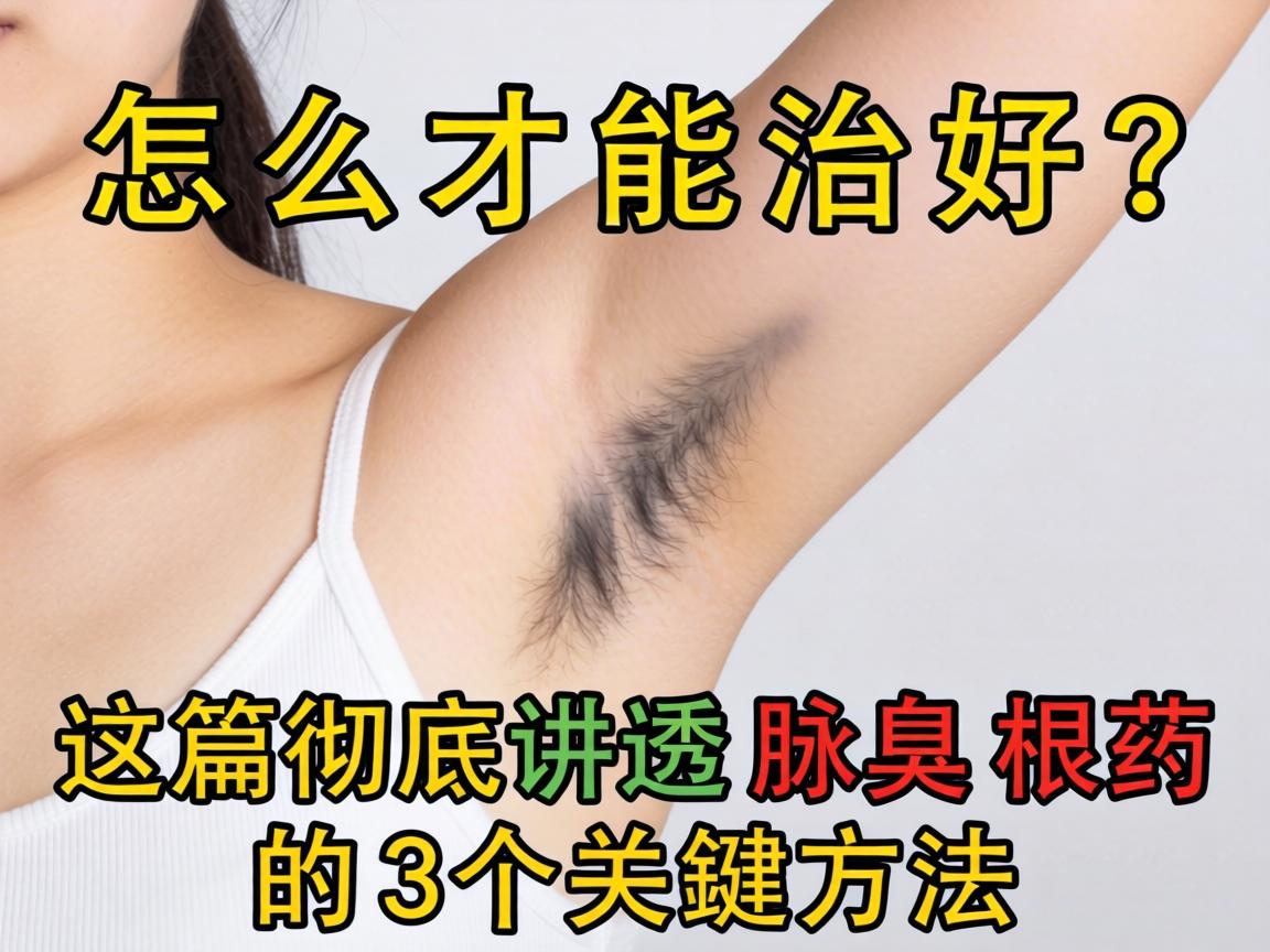 腋臭怎么才能治好？这篇彻底讲透腋臭根治的3个关键方法