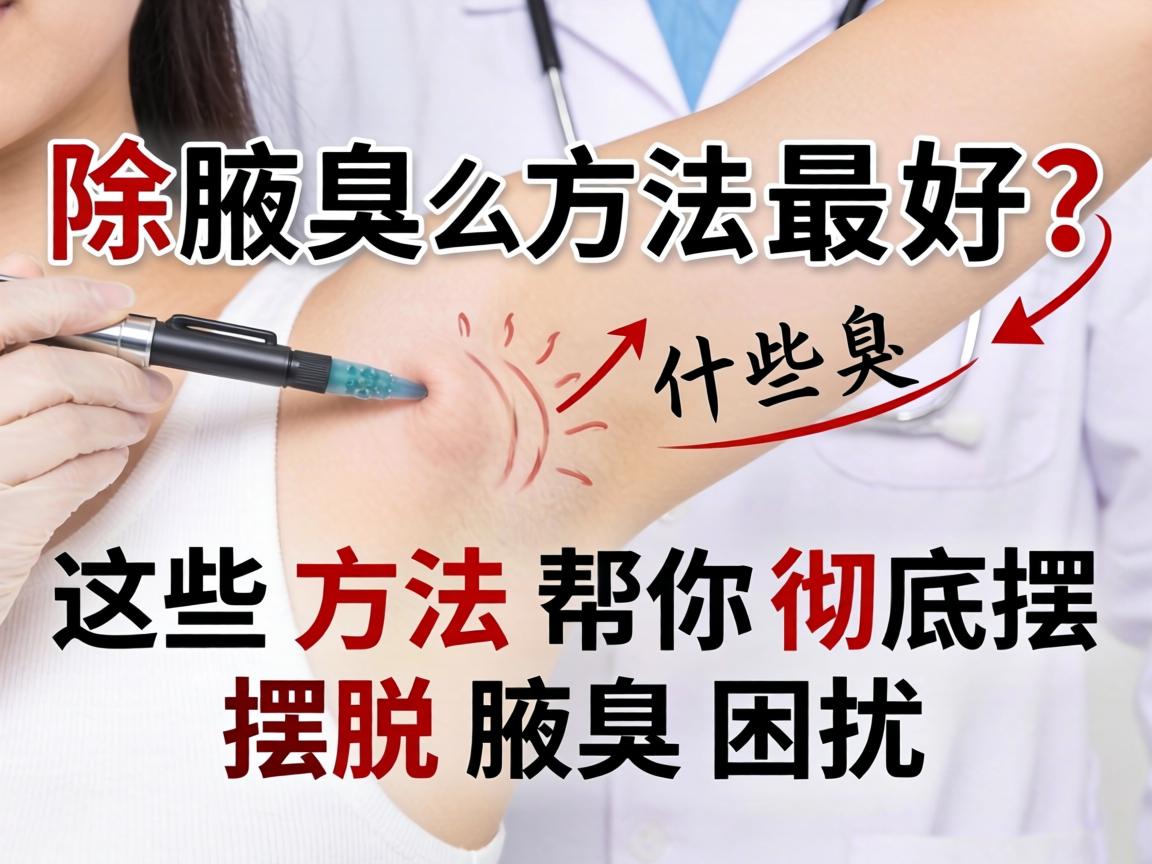 除腋臭用什么方法最好?这些方法帮你彻底摆脱腋臭困扰 除腋臭用什么方法最好?这些方法帮你彻底摆脱腋臭困扰
