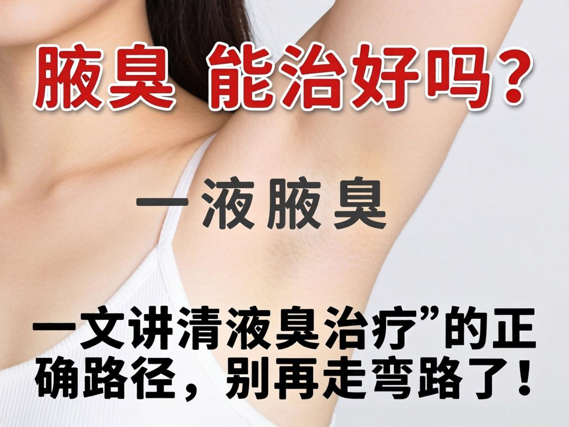腋臭能治好吗?一文讲清液臭治疗的正确路径,别再走弯路了! 腋臭能治好吗?一文讲清液臭治疗的正确路径,别再走弯路了!