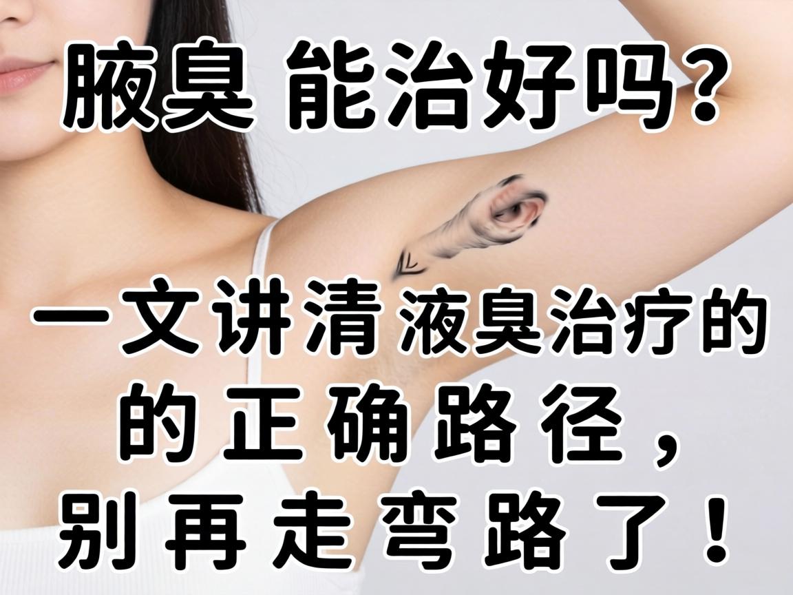 腋臭能治好吗?一文讲清液臭治疗的正确路径,别再走弯路了! 腋臭能治好吗?一文讲清液臭治疗的正确路径,别再走弯路了!