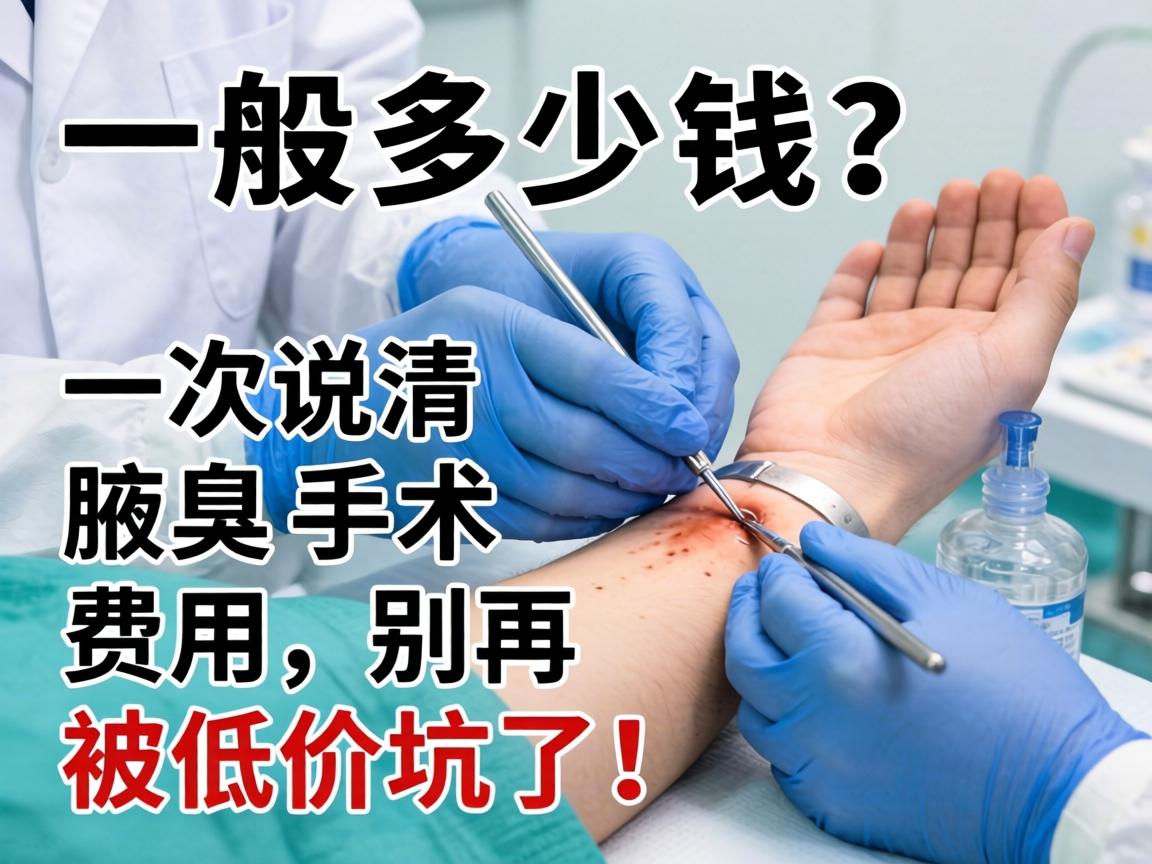 腋臭手术一般多少钱?一次说清腋臭手术费用,别再被低价坑了! 腋臭手术一般多少钱?一次说清腋臭手术费用,别再被低价坑了!