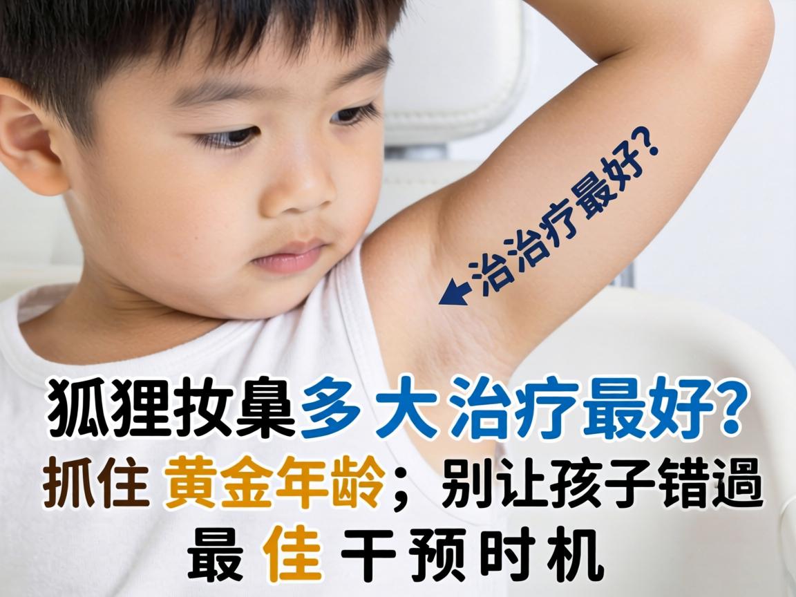 儿童狐臭多大治疗最好?抓住黄金年龄,别让孩子错过最佳干预时机 儿童狐臭多大治疗最好?抓住黄金年龄,别让孩子错过最佳干预时机