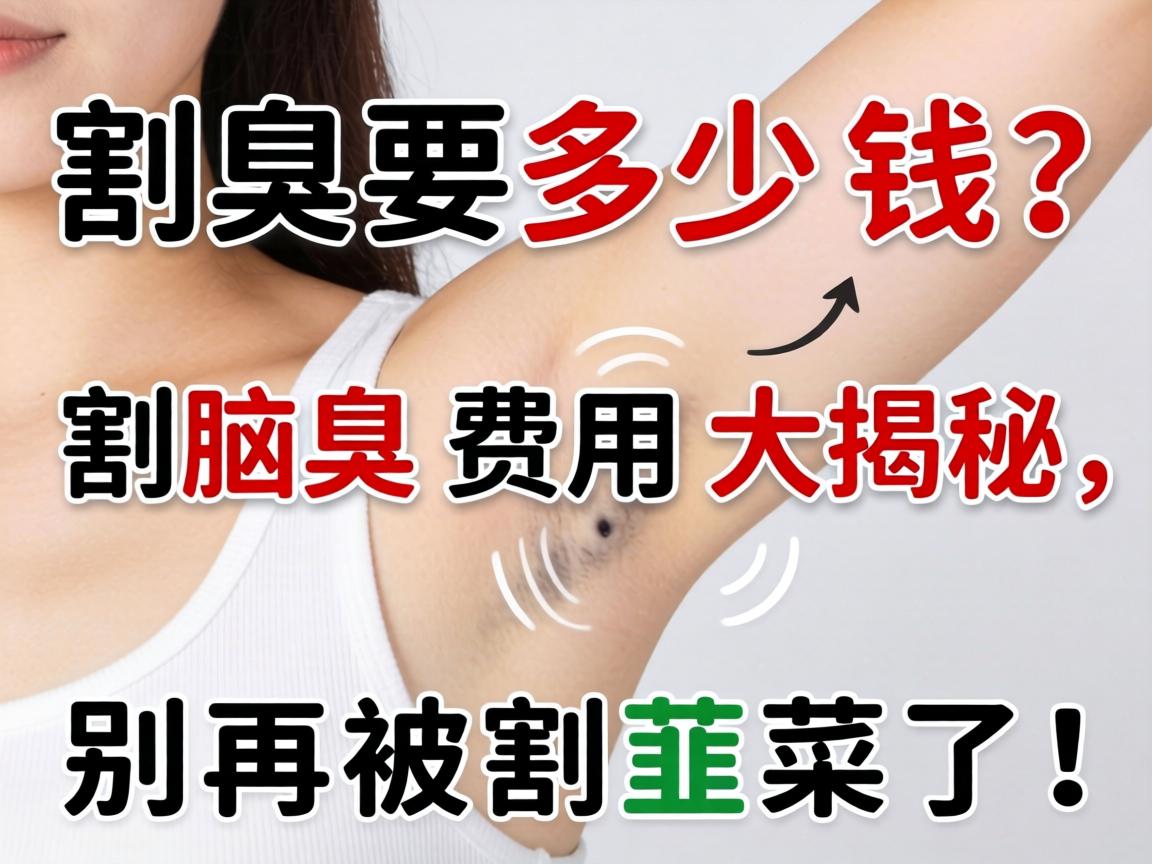割腋臭要多少钱?割腋臭费用大揭秘,别再被割韭菜了! 割腋臭要多少钱?割腋臭费用大揭秘,别再被割韭菜了!