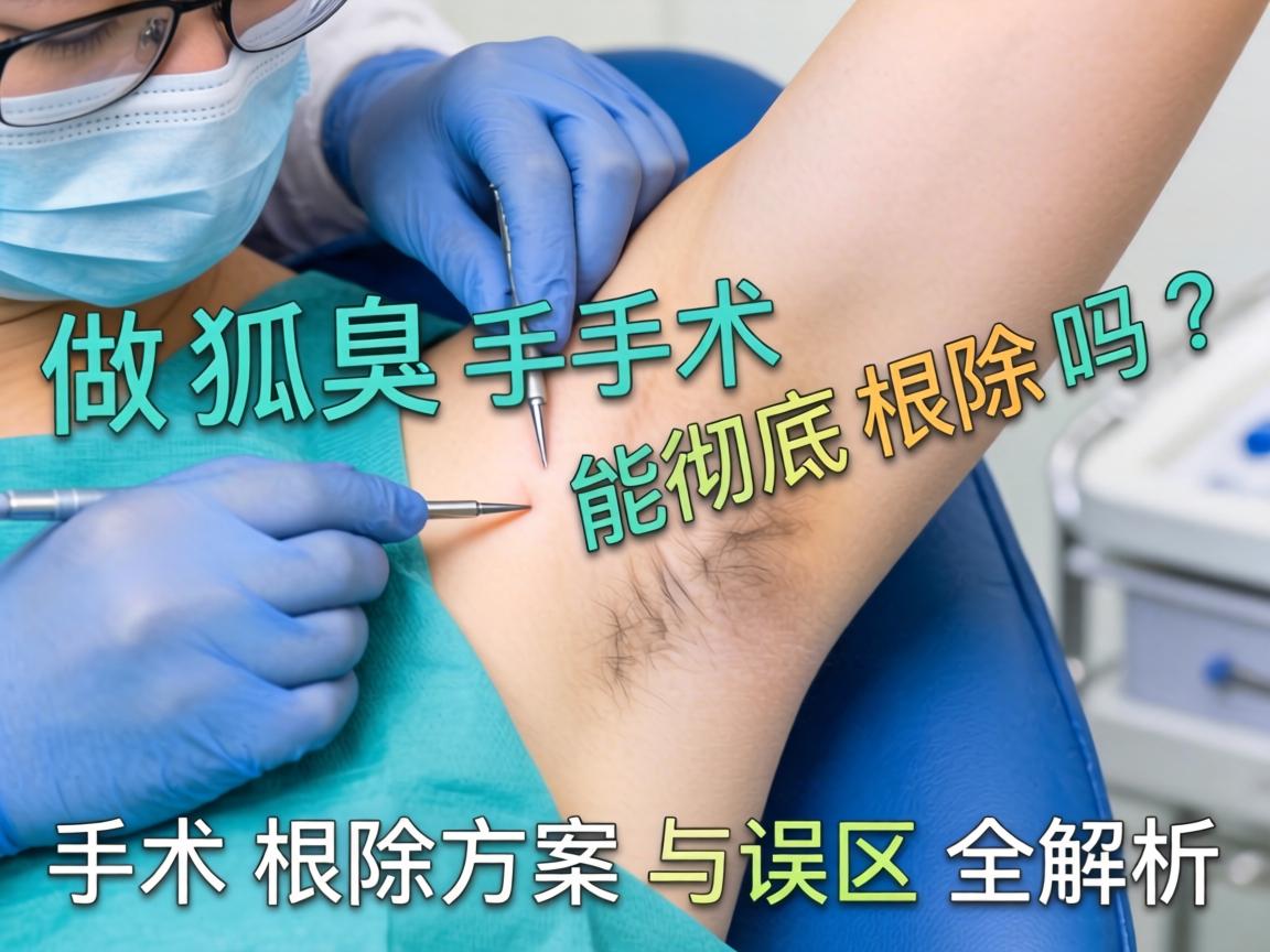 做狐臭手术能彻底根除吗?手术根除方案与误区全解析 做狐臭手术能彻底根除吗?手术根除方案与误区全解析