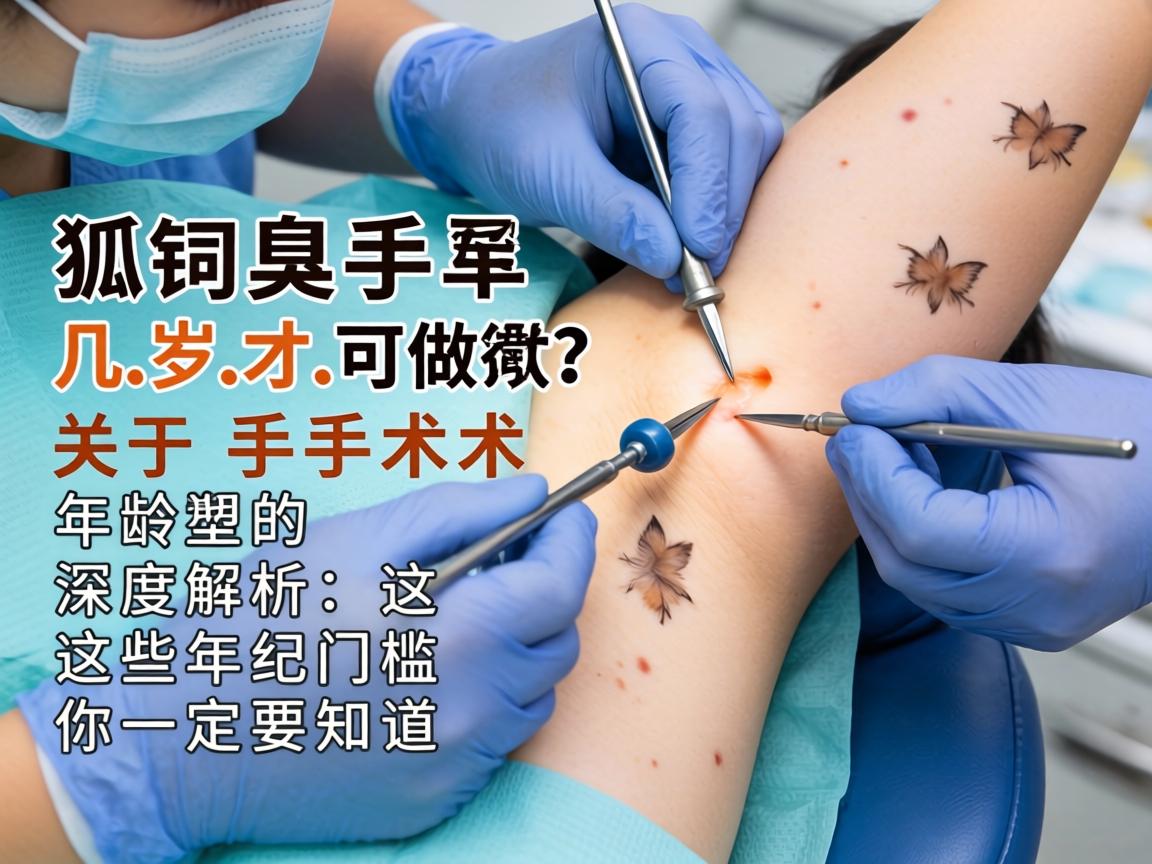 狐臭手术几岁才可以做？关于手术年龄的深度解析，这些年纪门槛你一定要知道