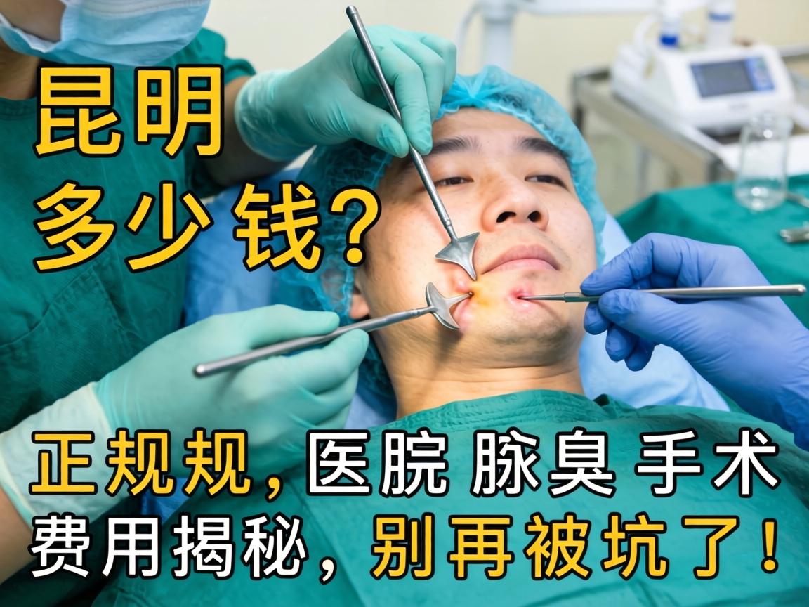 昆明腋臭手术多少钱?正规医院腋臭手术费用揭秘,别再被坑了! 昆明腋臭手术多少钱?正规医院腋臭手术费用揭秘,别再被坑了!