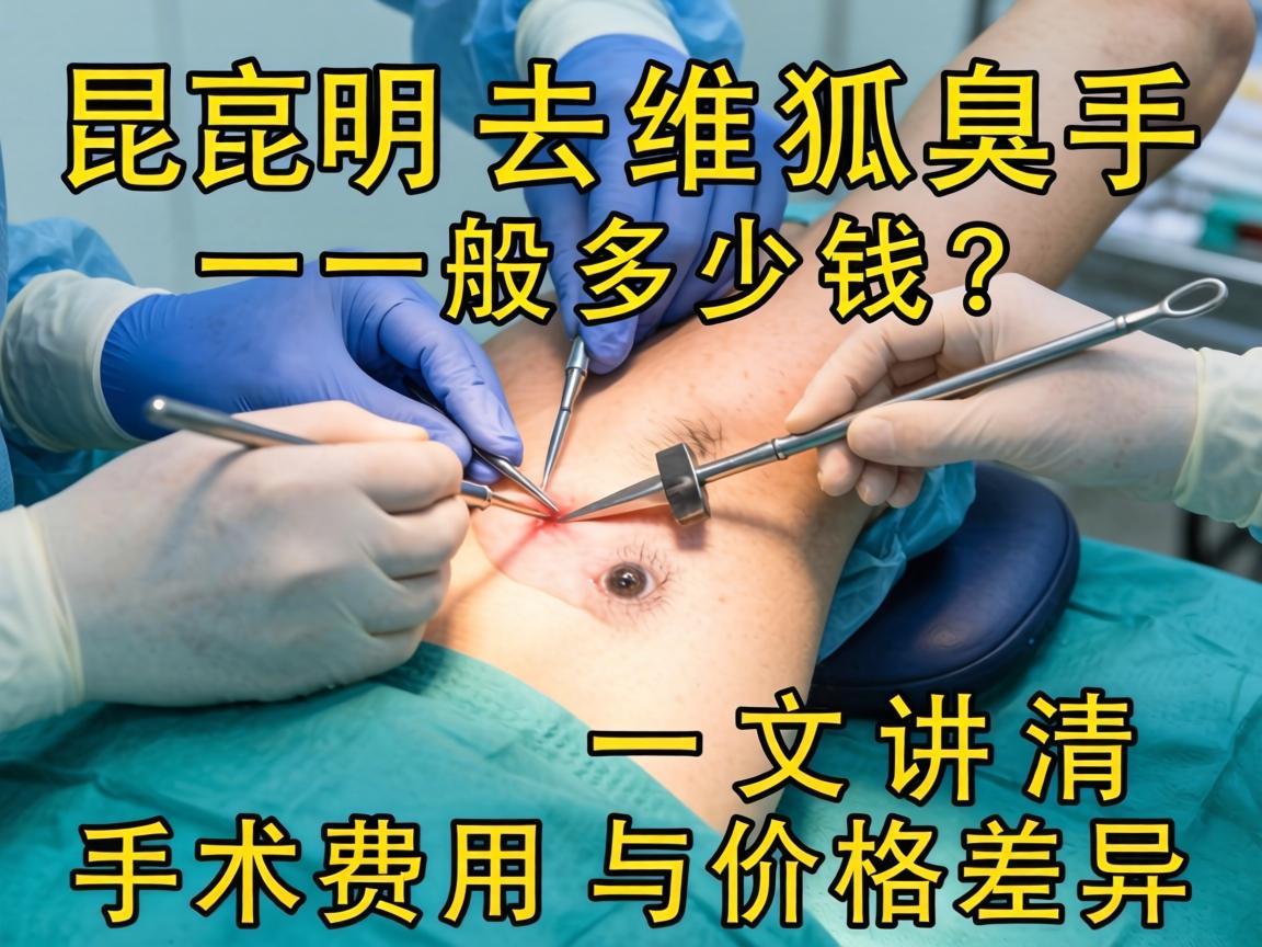 昆明去狐臭手术一般多少钱?一文讲清手术费用与价格差异 昆明去狐臭手术一般多少钱?一文讲清手术费用与价格差异