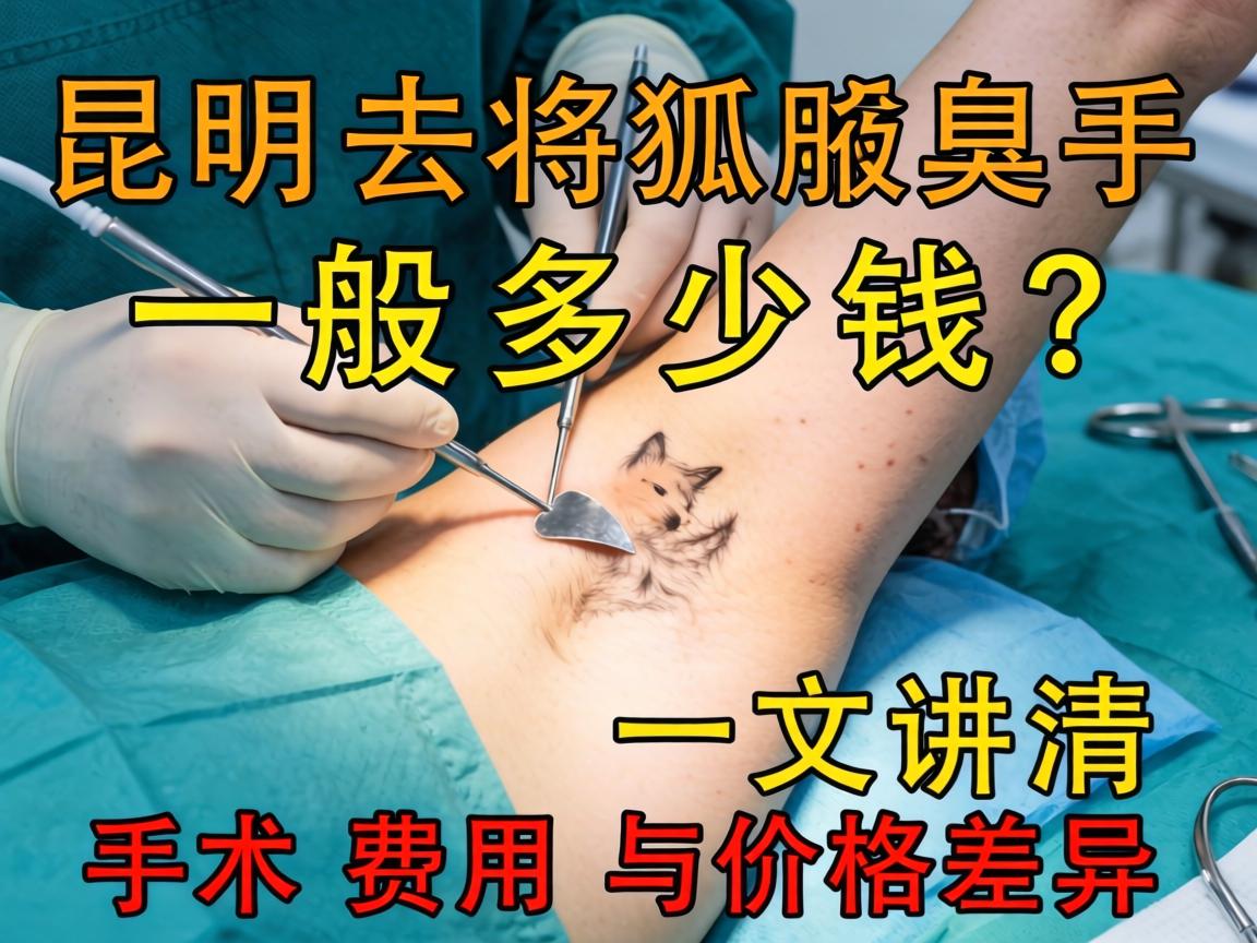 昆明去狐臭手术一般多少钱?一文讲清手术费用与价格差异 昆明去狐臭手术一般多少钱?一文讲清手术费用与价格差异