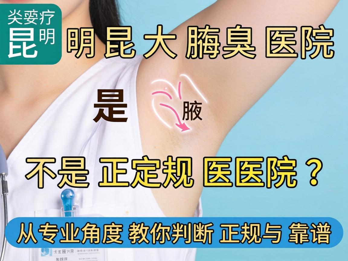 昆明昆大腋臭医院是不是正规医院?从专业角度教你判断正规与靠谱 昆明昆大腋臭医院是不是正规医院?从专业角度教你判断正规与靠谱