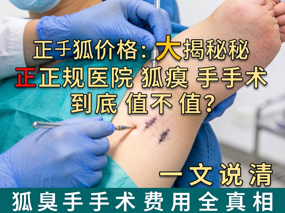 狐臭手术价格大揭秘,正规医院狐臭手术到底值不值?一文说清狐臭手术费用全真相 狐臭手术价格大揭秘,正规医院狐臭手术到底值不值?一文说清狐臭手术费用全真相