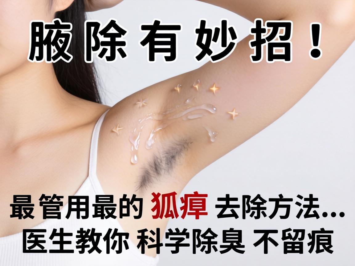 腋臭去除有妙招!最管用的狐臭去除方法,医生教你科学除臭不留痕 腋臭去除有妙招!最管用的狐臭去除方法,医生教你科学除臭不留痕
