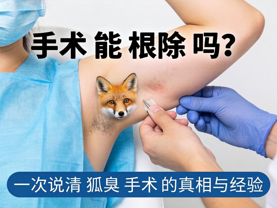 狐臭手术能根除吗?一次说清狐臭手术的真相与经验 狐臭手术能根除吗?一次说清狐臭手术的真相与经验
