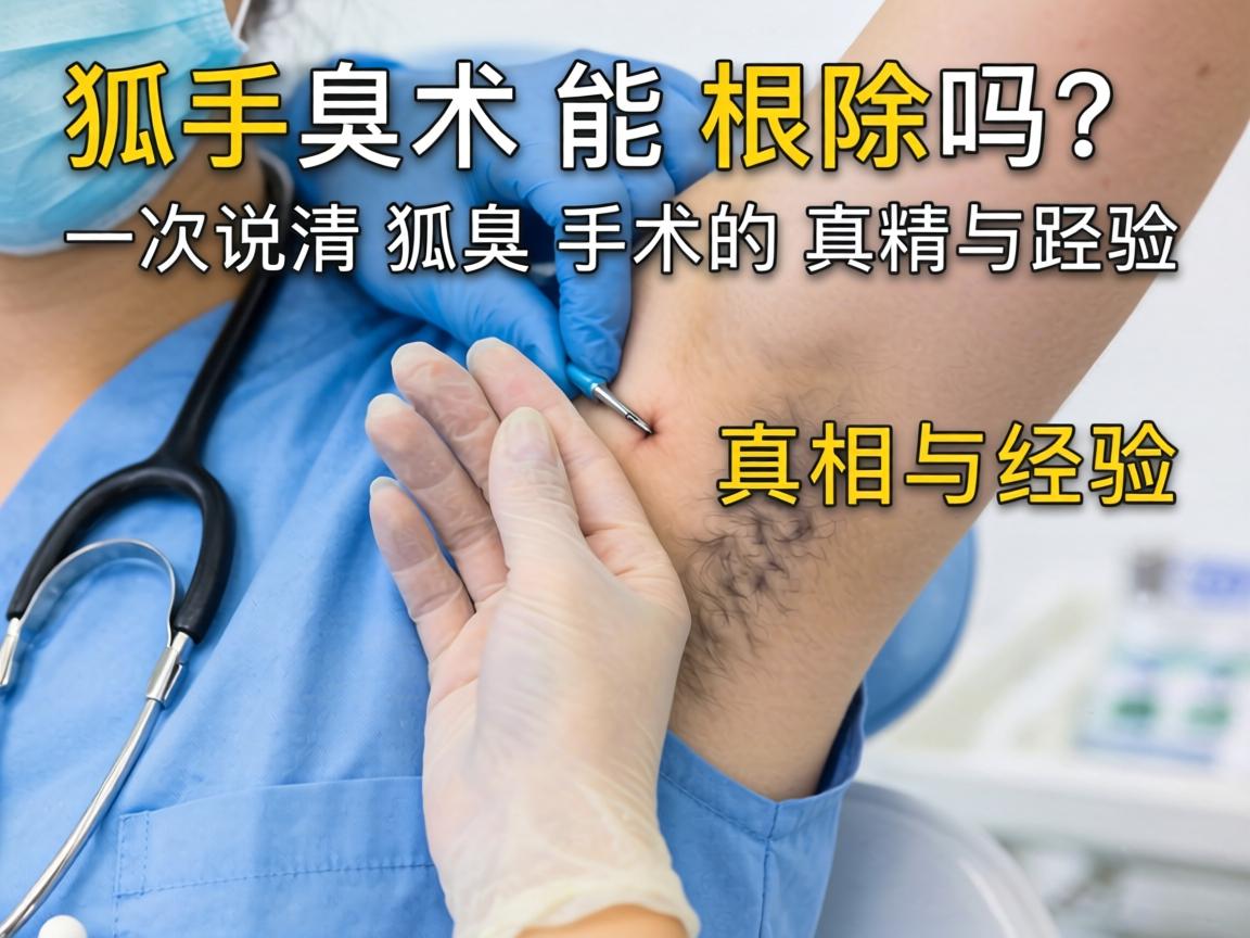 狐臭手术能根除吗?一次说清狐臭手术的真相与经验 狐臭手术能根除吗?一次说清狐臭手术的真相与经验