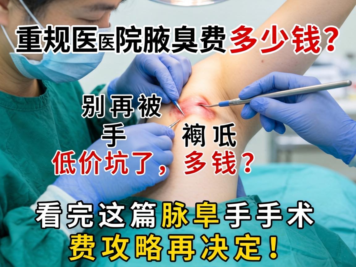 正规医院腋臭手术费多少钱？别再被低价坑了，看完这篇腋臭手术费攻略再决定！