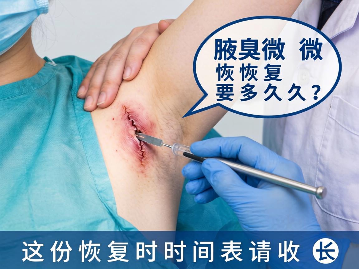 腋臭微创手术恢复要多久?这份恢复时间表请收好 腋臭微创手术恢复要多久?这份恢复时间表请收好
