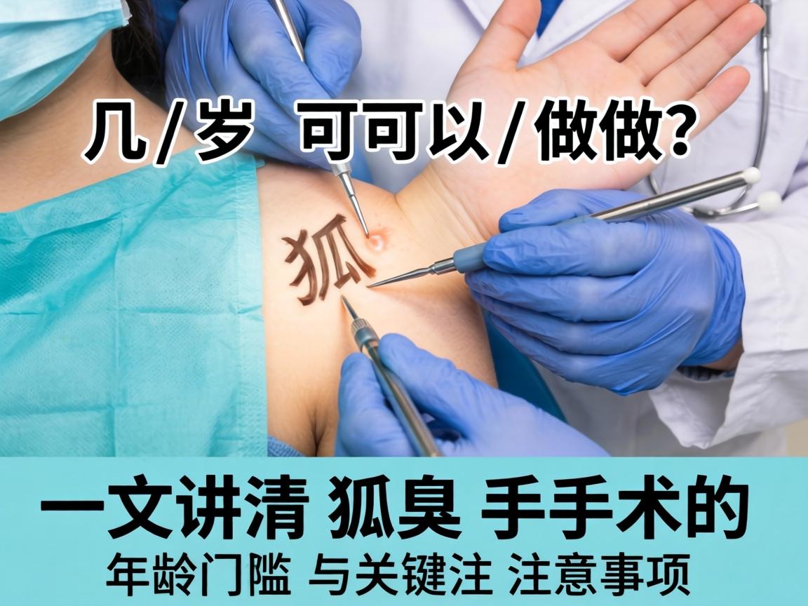 狐臭手术几岁可以做?一文讲清狐臭手术的年龄门槛与关键注意事项 狐臭手术几岁可以做?一文讲清狐臭手术的年龄门槛与关键注意事项