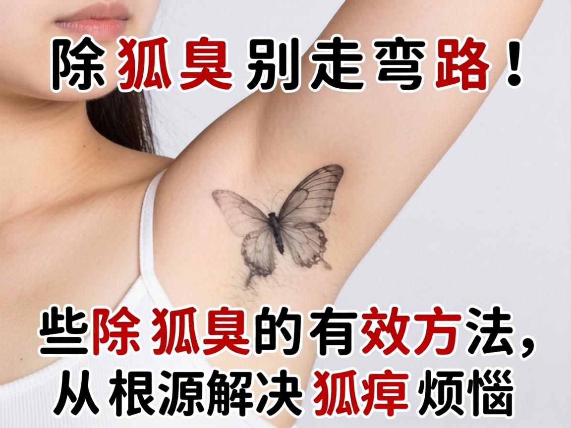 除狐臭别走弯路！这些除狐臭的有效方法，从根源解决狐臭烦恼