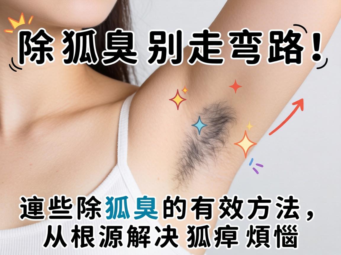 除狐臭别走弯路！这些除狐臭的有效方法，从根源解决狐臭烦恼