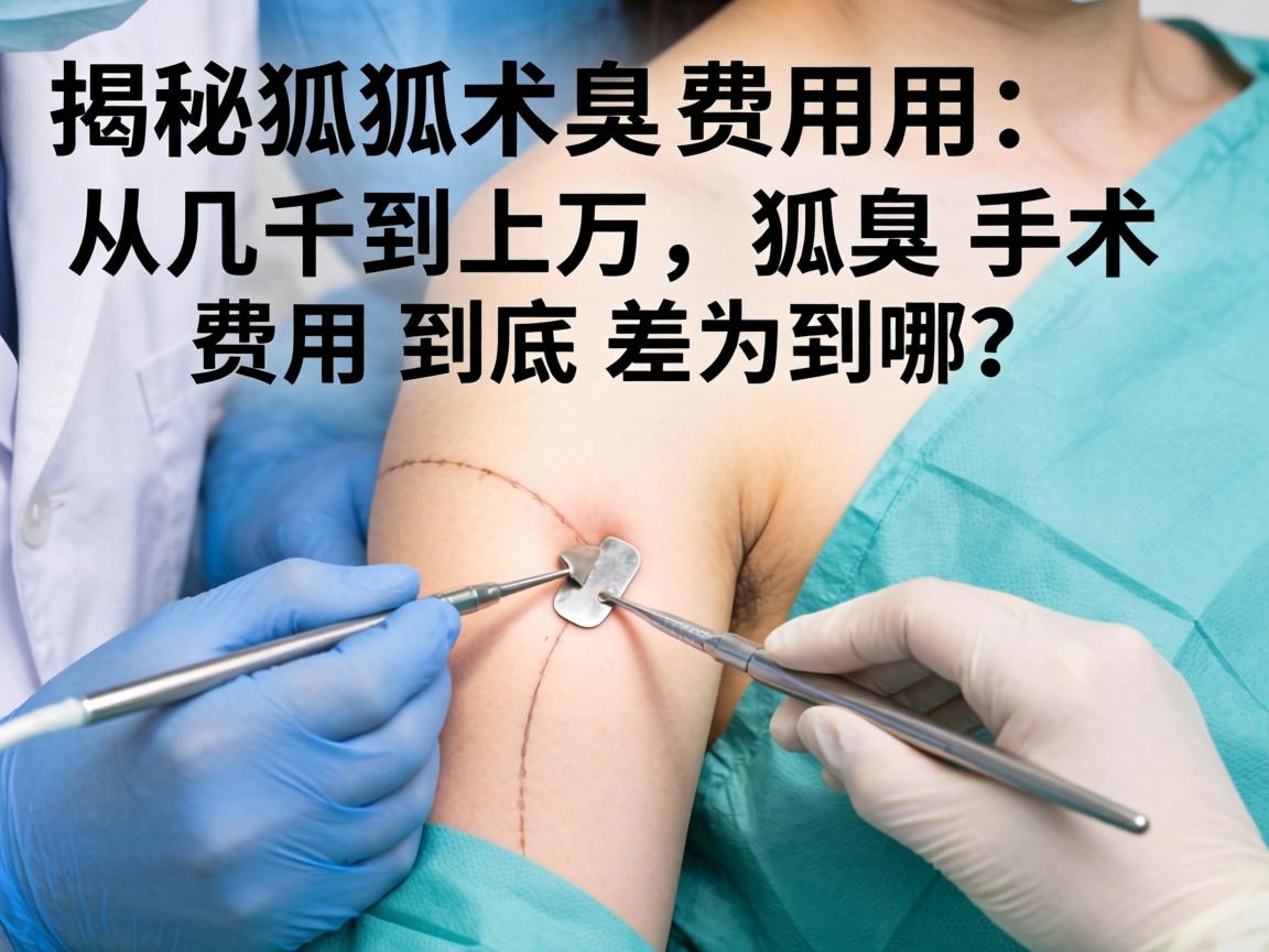 揭秘狐臭手术费用,从几千到上万,狐臭手术费用到底差在哪? 揭秘狐臭手术费用,从几千到上万,狐臭手术费用到底差在哪?