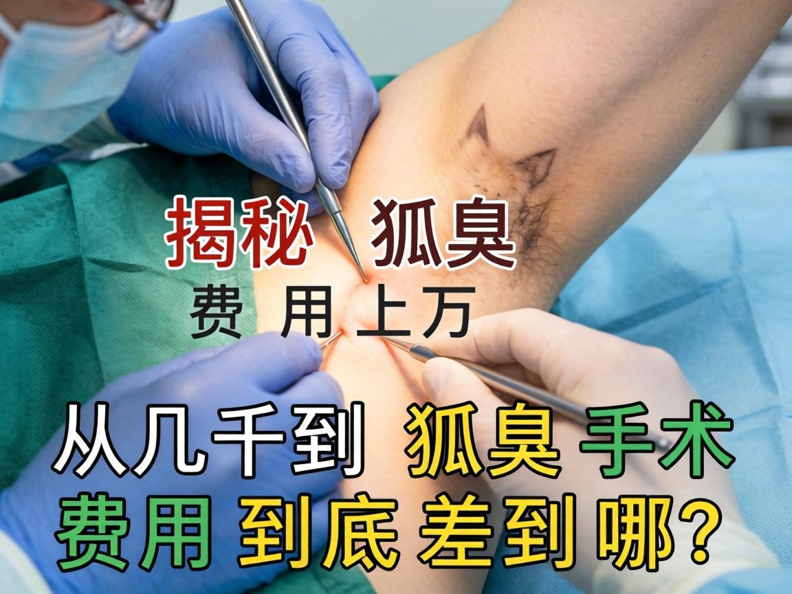 揭秘狐臭手术费用,从几千到上万,狐臭手术费用到底差在哪? 揭秘狐臭手术费用,从几千到上万,狐臭手术费用到底差在哪?