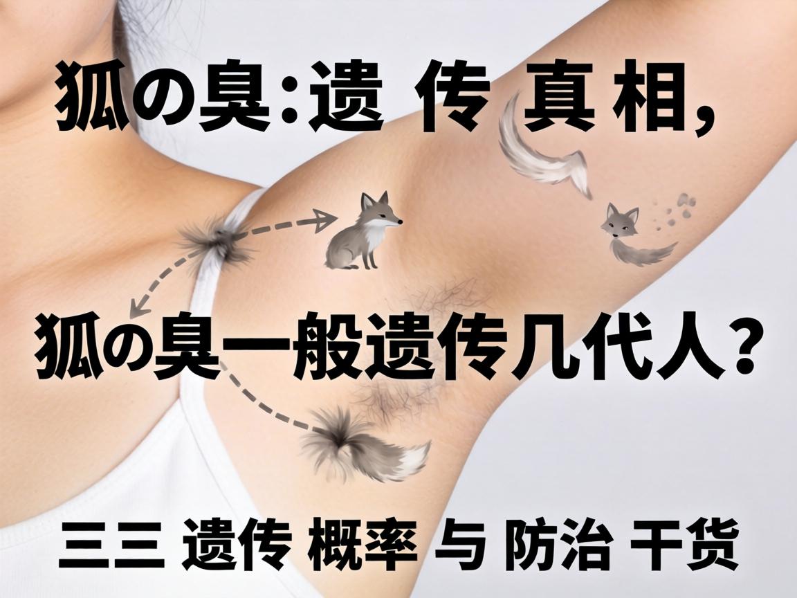 狐臭遗传真相,狐臭一般遗传几代人?解答三代遗传概率与防治干货 狐臭遗传真相,狐臭一般遗传几代人?解答三代遗传概率与防治干货