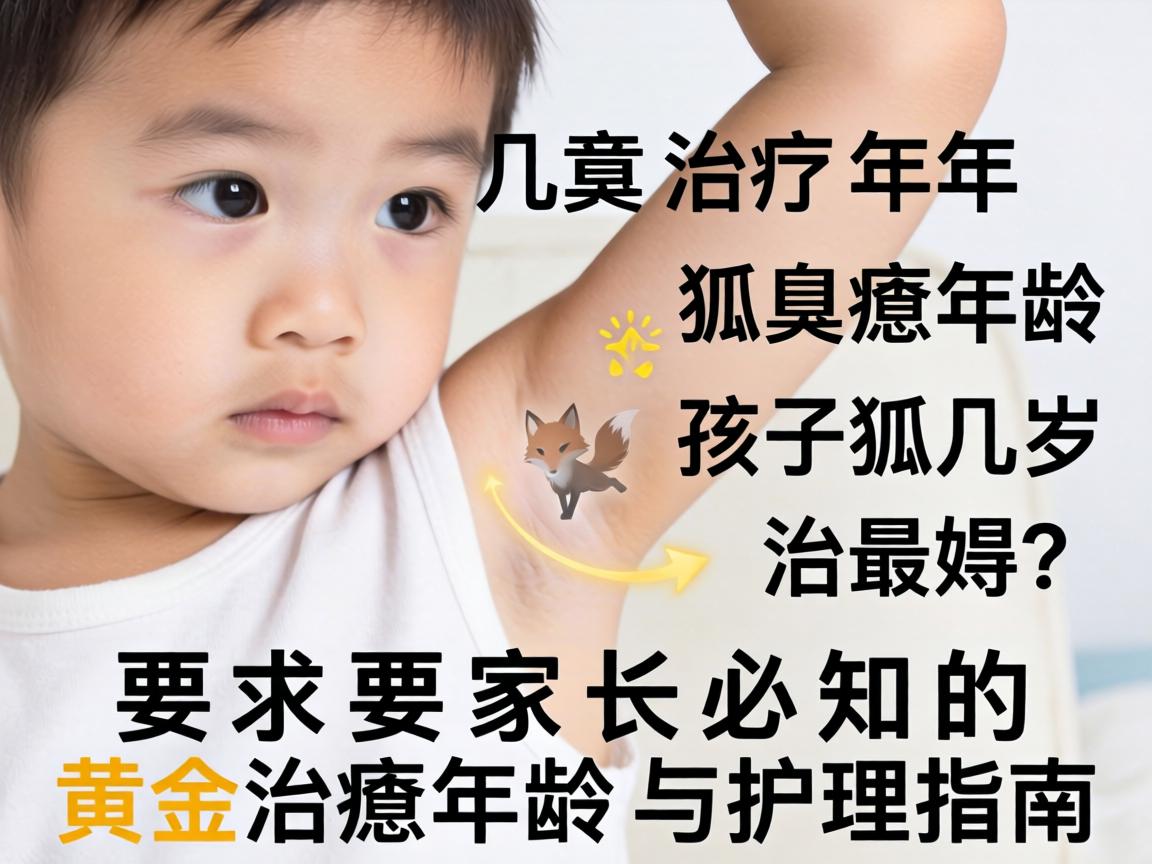 儿童狐臭治疗年龄,孩子狐臭几岁治最好?家长必知的黄金治疗年龄与护理指南 儿童狐臭治疗年龄,孩子狐臭几岁治最好?家长必知的黄金治疗年龄与护理指南