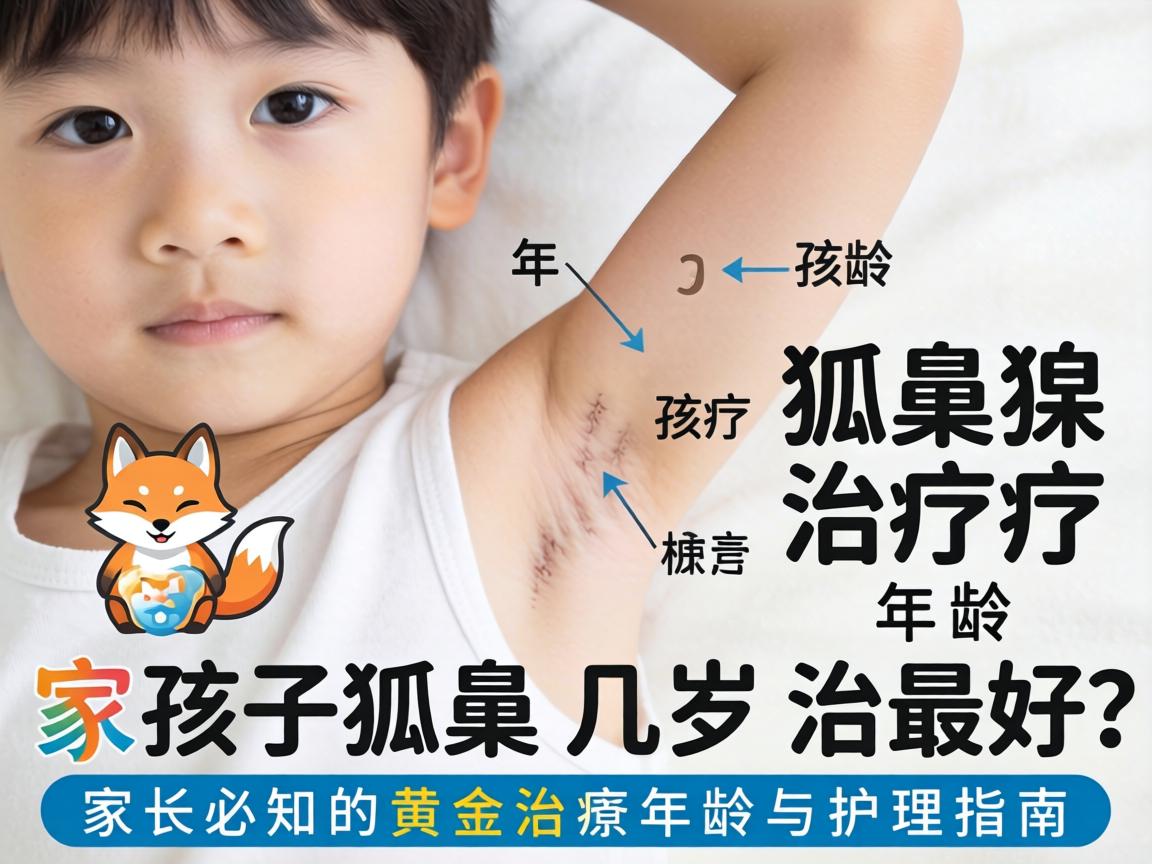 儿童狐臭治疗年龄,孩子狐臭几岁治最好?家长必知的黄金治疗年龄与护理指南 儿童狐臭治疗年龄,孩子狐臭几岁治最好?家长必知的黄金治疗年龄与护理指南