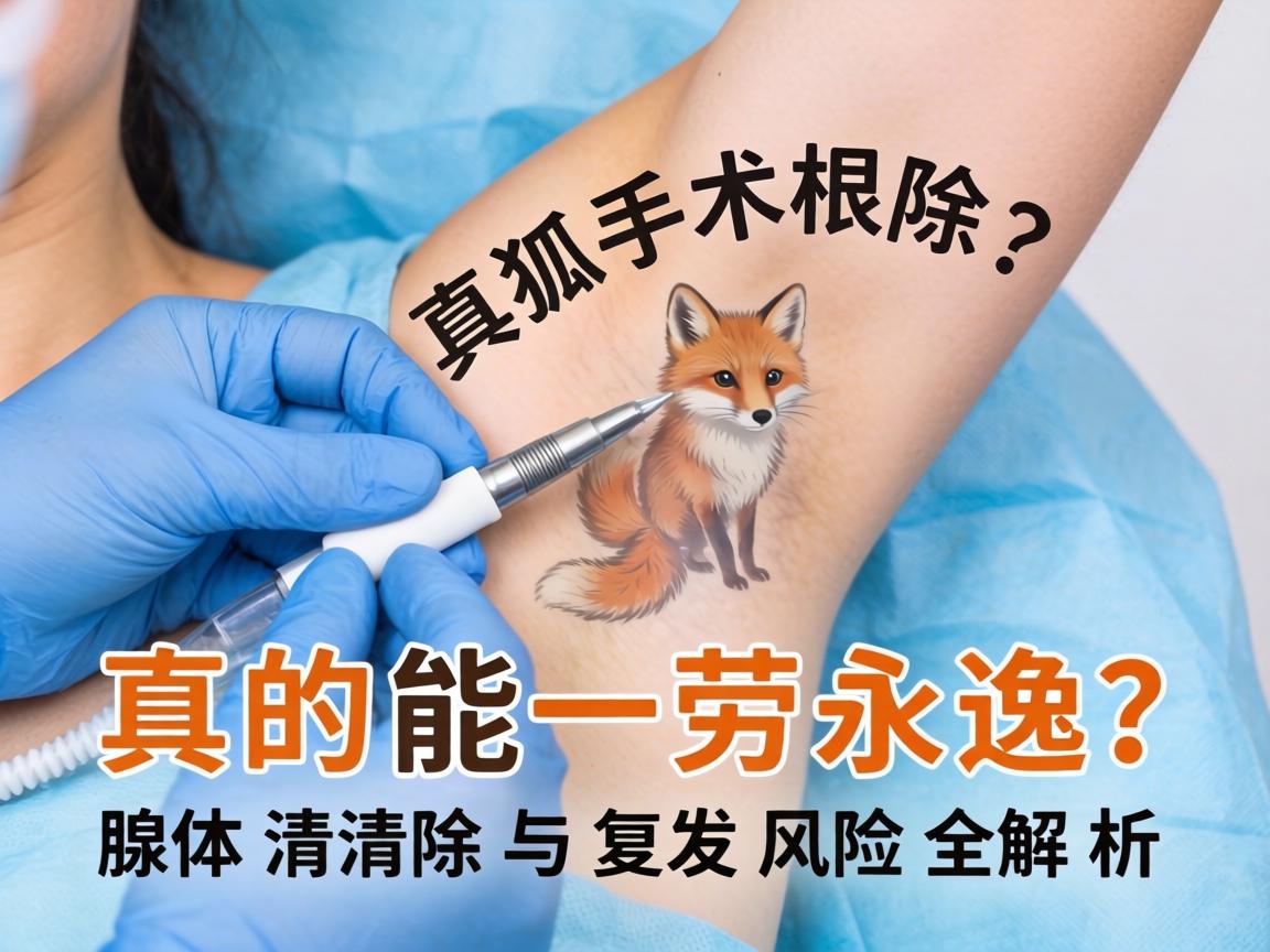 狐臭手术根除，真的能一劳永逸？腺体清除与复发风险全解析
