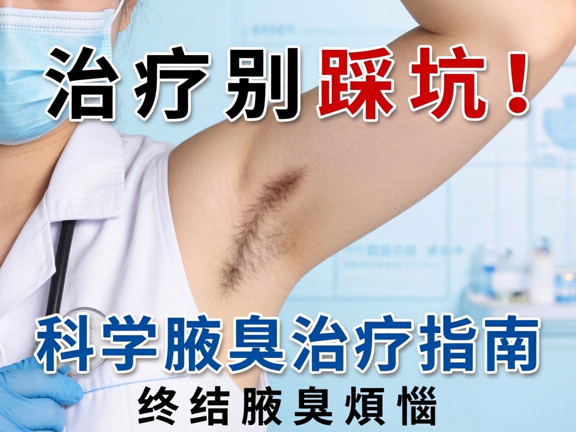 腋臭治疗别踩坑！科学腋臭治疗指南，终结腋臭烦恼