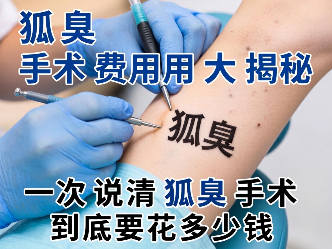 狐臭手术费用大揭秘，一次说清狐臭手术到底要花多少钱