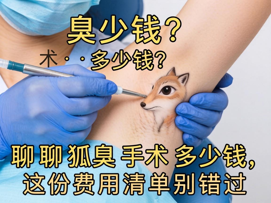 狐臭手术多少钱?聊聊狐臭手术多少钱,这份费用清单别错过 狐臭手术多少钱?聊聊狐臭手术多少钱,这份费用清单别错过
