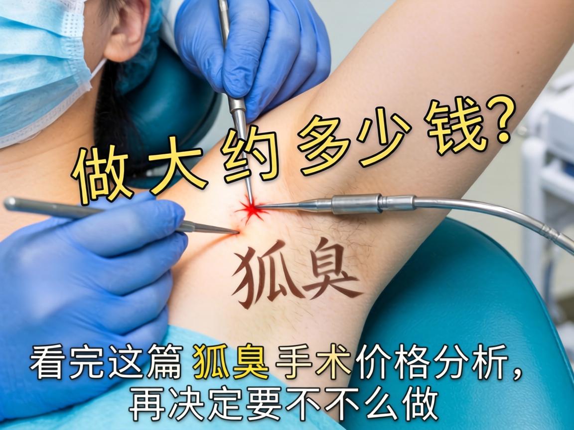 狐臭做手术大约多少钱?看完这篇狐臭手术价格分析,再决定要不要做 狐臭做手术大约多少钱?看完这篇狐臭手术价格分析,再决定要不要做