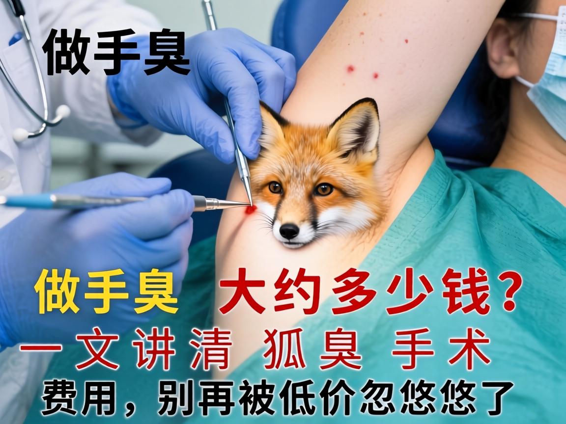 狐臭做手术大约多少钱?一文讲清狐臭手术费用,别再被低价忽悠了 狐臭做手术大约多少钱?一文讲清狐臭手术费用,别再被低价忽悠了