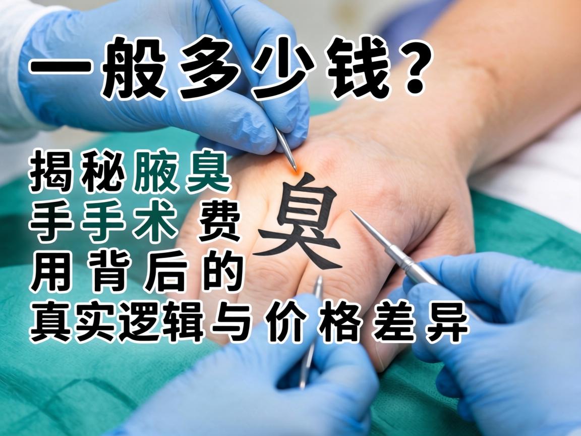 腋臭手术一般多少钱?揭秘腋臭手术费用背后的真实逻辑与价格差异 腋臭手术一般多少钱?揭秘腋臭手术费用背后的真实逻辑与价格差异