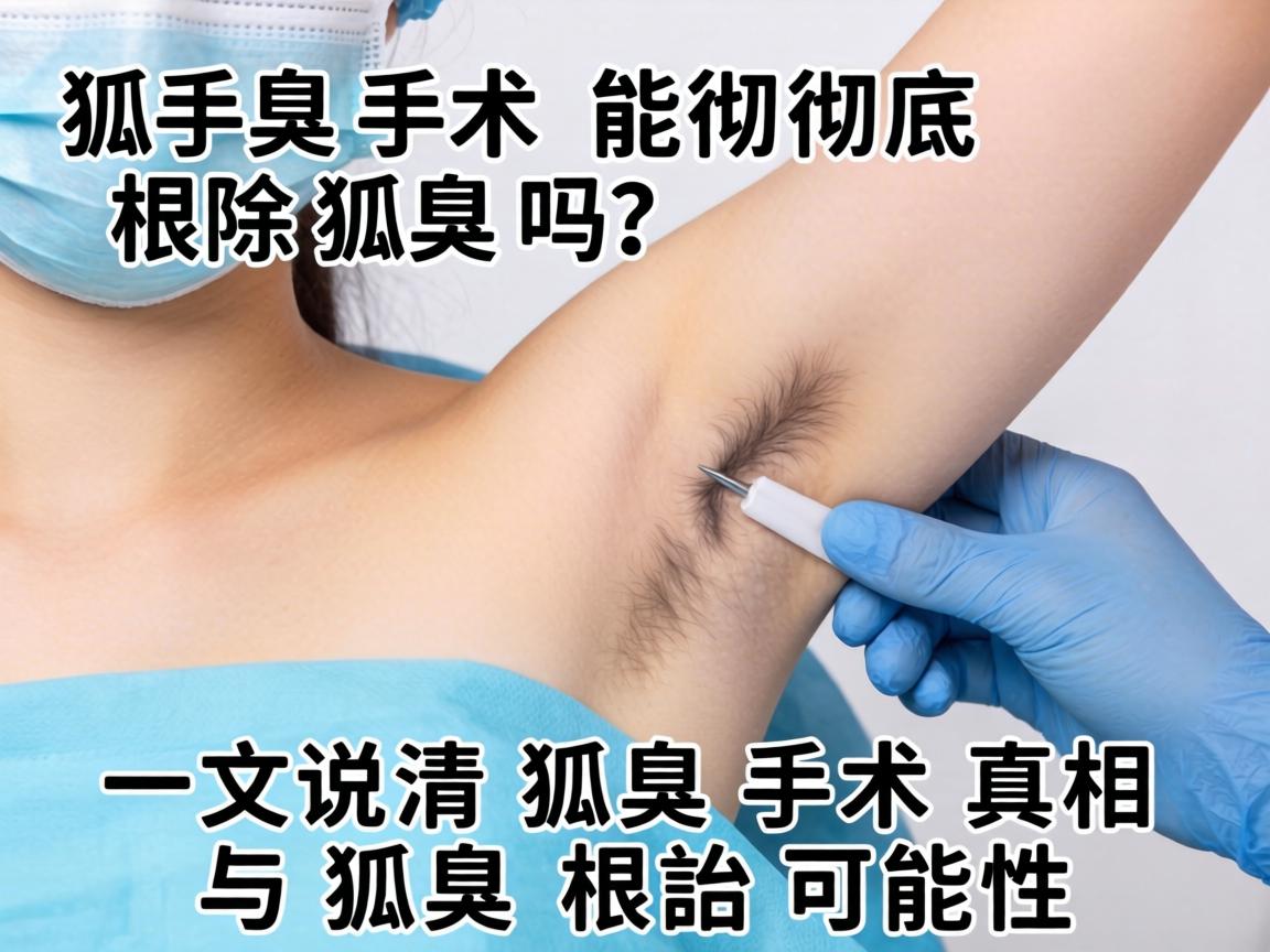 狐臭手术能彻底根除狐臭吗?一文说清狐臭手术真相与狐臭根治可能性 狐臭手术能彻底根除狐臭吗?一文说清狐臭手术真相与狐臭根治可能性