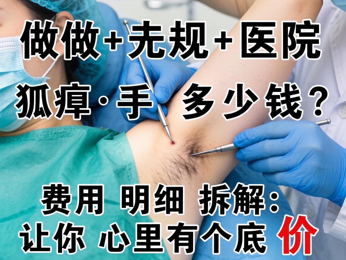正规医院做狐臭手术多少钱?费用明细拆解,让你心里有个底价 正规医院做狐臭手术多少钱?费用明细拆解,让你心里有个底价